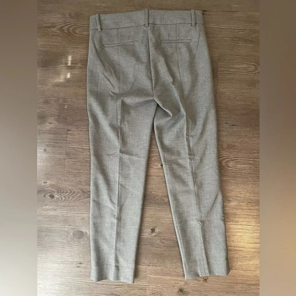 J. Crew 365 Gray Cameron Slim Cropped Pants Size 6 - Picture 5 of 9